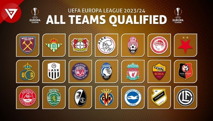 Danh sách 32 đội tham dự Europa League 2023_24