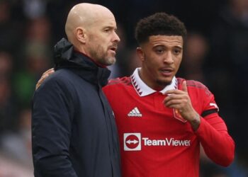 Sancho nối lại tình xưa với Ten Hag bằng cách xóa bài chỉ trích