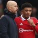Sancho nối lại tình xưa với Ten Hag bằng cách xóa bài chỉ trích