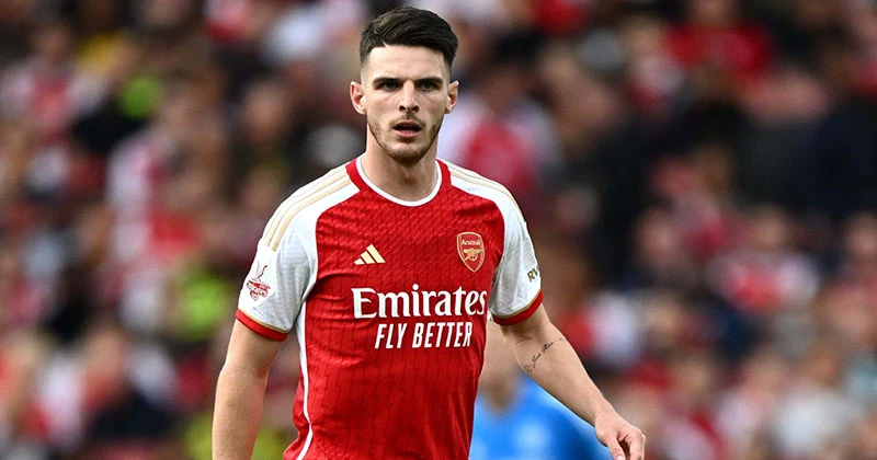 Arteta đang không phát huy tối đa tiềm năng của Declan Rice tại Arsenal