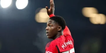 Kobbie Mainoo nhận được nhiều lời khen ngợi từ Bruno Fernandes.