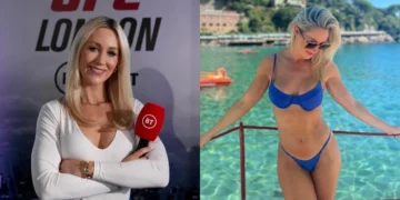 Mê mẩn trước Caroline Pearce, nữ MC quyến rũ của Ngoại hạng Anh