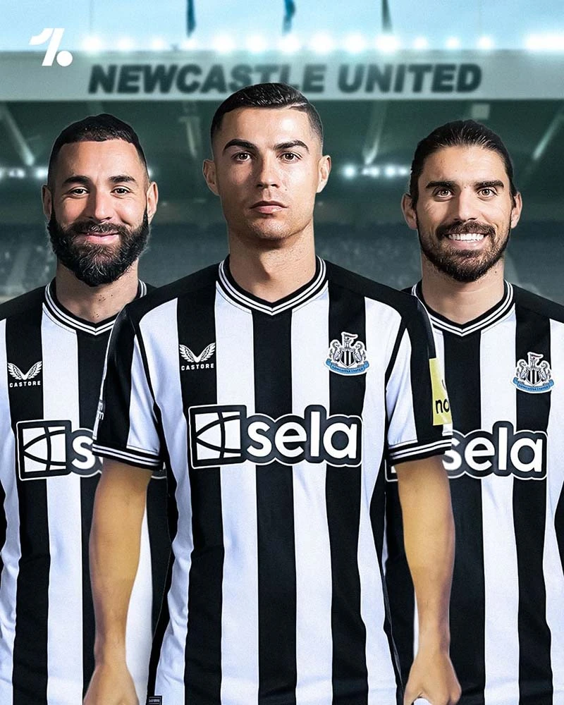 Ronaldo và Benzema có thể sẽ gia nhập Newcastle United trong thời gian tới.