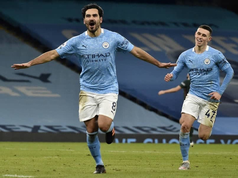 Gundogan ghi bàn liên tục trong mùa giải năm nay