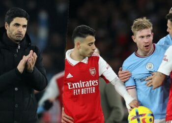 2 sai lầm của Mikel Arteta khiến Arsenal thua đau Man City