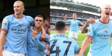 Bộ đôi Haaland – Foden tạo nên 2 thống kê đáng nể ở trận đại thắng Man United