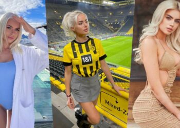 Ngắm nhìn 3 vòng cực đỉnh của nữ fan cứng Dortmund