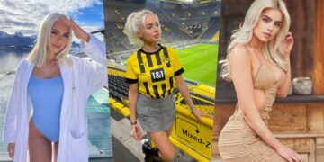 Ngắm nhìn 3 vòng cực đỉnh của nữ fan cứng Dortmund