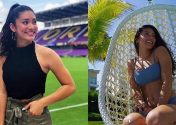 Cựu nữ cầu thủ Mexico khiến CĐV xốn xang vì 3 vòng săn chắc