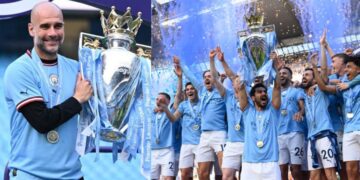 6 thống kê đặc biệt về chức vô địch Ngoại Hạng Anh 2022/23 của Man City