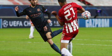 5 điểm nhấn trận Olympiakos vs Man City: Aguero trở lại, hàng công chỉ có 1 bàn