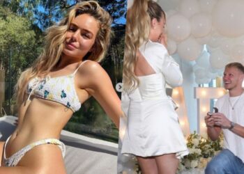 Đã mắt với màn cầu hôn cực ngọt ngào của bom tấn Arsenal với bạn gái xinh đẹp