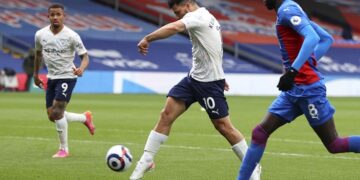 5 điểm nhấn Crystal Palace 0-2 Man City: Aguero đưa City tiến sát ngôi vương