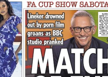 Âm thanh nhạy cảm xuất hiện ở trận Liverpool khiến Gary Lineker đỏ mặt