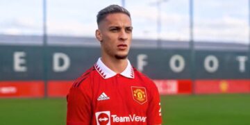 Chốt số áo của bom tấn Antony tại Man Utd