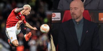 Antony và khoảnh khắc đáng xấu hổ đang bị chỉ trích khắp nơi