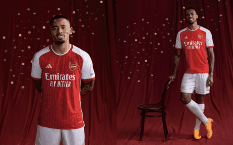 Arsenal công bố áo đấu sân nhà mùa 2023/24 cực bắt mắt