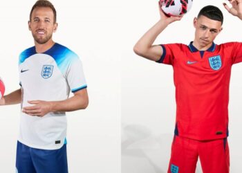 CHÍNH THỨC! Tuyển Anh ra mắt áo đấu sân nhà, sân khách World Cup 2022