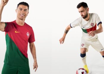 CHÍNH THỨC! Tuyển Bồ Đào Nha ra mắt áo đấu sân nhà, sân khách World Cup 2022