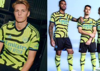 Arsenal ra mắt áo đấu sân khách mùa 2023/24 đầy mới lạ