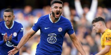 Dấu mốc quan trọng của cầu thủ trẻ Chelsea trong trận đấu với Wolverhampton