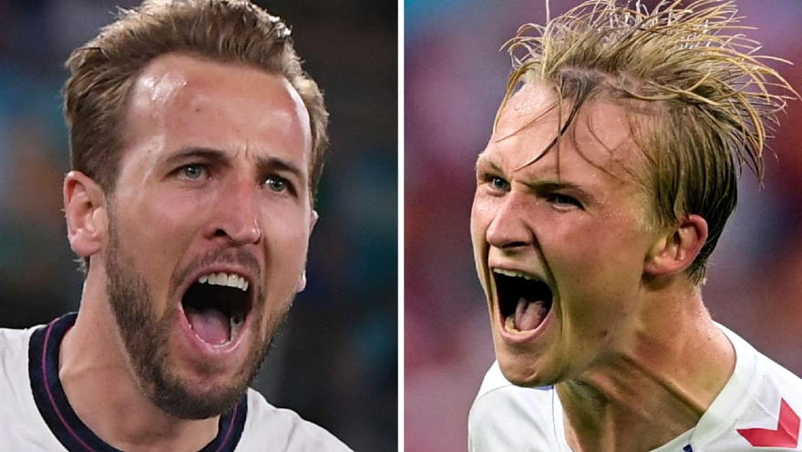 Harry Kane lẫn Kasper Dolberg vẫn còn cơ hội cạnh tranh danh hiệu Vua phá lưới