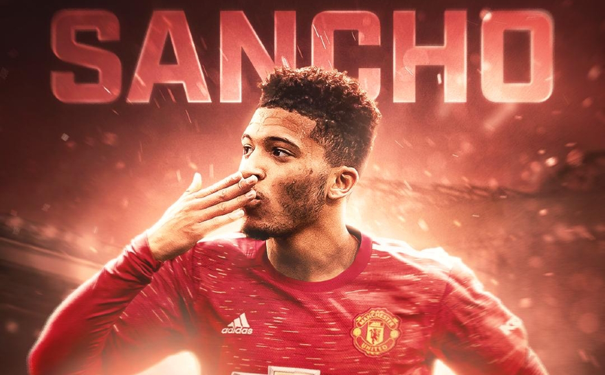 3 tân binh bom tấn có thể chính thức cập bến Ngoại Hạng Anh trong tuần tới? | Hình 2 Jadon Sancho chỉ còn chờ ngày chính thức ra mắt Ngoại Hạng Anh trong màu áo Man United