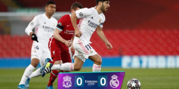 Điểm nhấn Liverpool 0-0 Real Madrid: Đội khách cáo già, chủ nhà bất lực