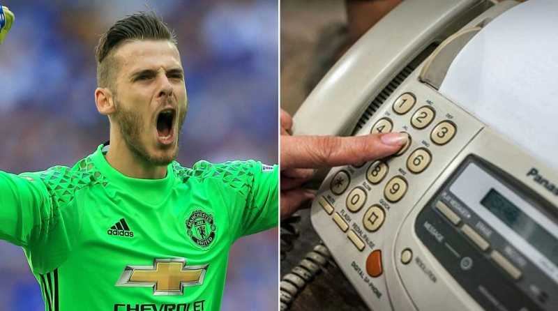 Máy FAX lỗi khiến David De Gea không thể gia nhập Real Madrid