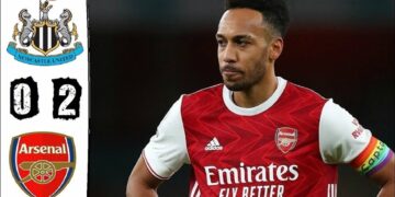 5 điểm nhấn Newcastle vs Arsenal: Aubameyang sẵn sàng giải cứu Pháo thủ