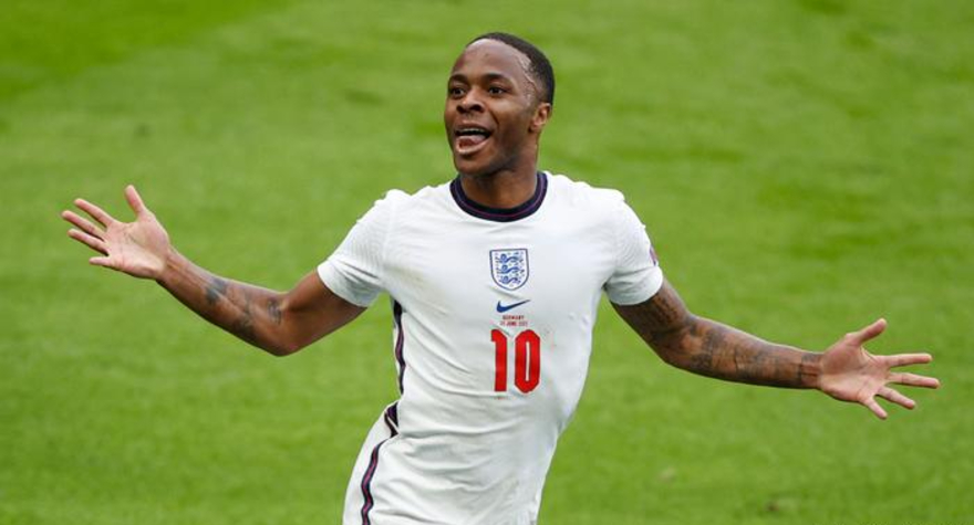 Raheem Sterling đang có phong độ cao tại EURO 2021