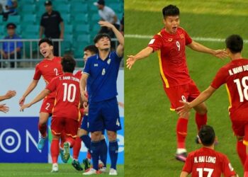 Cận cảnh 2 siêu phẩm sút tung lưới U23 Thái Lan của U23 Việt Nam